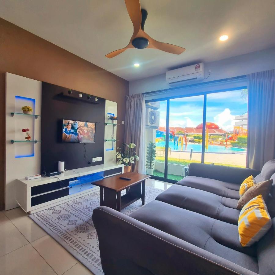Cozy Poolside Waterpark Manhattan City3room Netflix Pangsapuri Ipoh